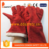 Ddsafety 2017 Red Cow Split Leather Weder Glove