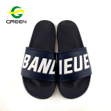 Greenshoe Flat Beach Sandal Shoes, Latest Design Mens PVC Sandals Custom Slides, Custom Logo Men Slide Sandal 2018