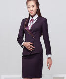 Women's Two Piece Office Lady Blazer Business Mini Dress Suit