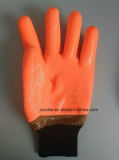 Winter PVC Fluorescent Working Gloves