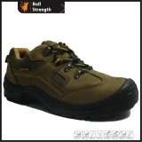 Basic Style Safety Shoes with Steel Toe Cap and Steel Midsole (SN1283)