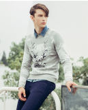 Fashion Clothes Patterned Sweater Pullover