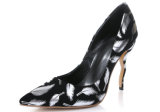 New Style Feather Upper High Heel Women Shoes (HC 036)