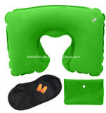 U Shape Inflatable Neck Pillow for Good Promotional Car Pillow
