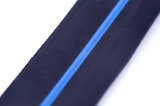 Nylon Zipper with Black Tape and Navy Teeth/Normal Puller/Top Quality