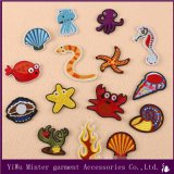 Marine Life Embroidered Applique Iron on Patch Design DIY Sew Iron on Patch Badge Embroidery