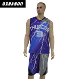 China Custom Design Sublimated Basketball Jersey Wear Men's Basketball Uniform