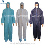 Protective Clothing Workear Blue Disposable Coverall