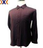 Yarn Dyed Jacquard Tc Twill Fab for Ls Men Shirts W/ Single Pkt