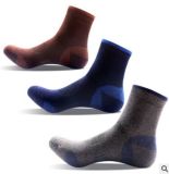 Custom Men's Cotton Sport Terry Sock in Various Sizes and Designs