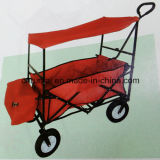 Colorful Folding Tool Cart with Awning