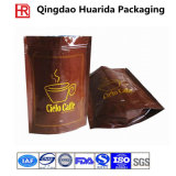 Customized Plastic Zipper Coffee Packaging Bag with Colorful Printing