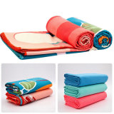 Promotion Compact Drying Suede Microfiber Printed Beach Towel
