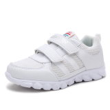 China Suppliers Low MOQ Brand High Quality Kids Mesh White Running Shoe for Children's Shoe