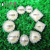 Shaped Plastic Pearl Button Round
