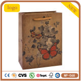 Lovely Butterfly Cake Clothing Food Bread Vegetables Kraft Shopping Gift Paper Bag