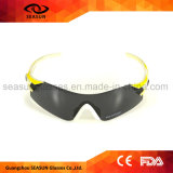 Yellow Polarized Mens Women Sport Sunglass Interchangeable Lenses Running Cycling Sunglasses