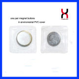 20mm Strong Permanent Magnetic Buttons for Winter Garments/Leather Clothing