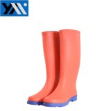Wholesale Women Waterproof Wellington Red Rubber Rain Boots