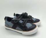 Newest Design Kids Vulcanized Shoes with Jeans