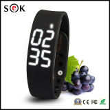 3D LED Display Smart Band Wristband Fitness Tracker Sport Smart Bracelet W2 with Pedometer Calories