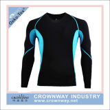 Long Sleeve Men Sports Fitness Wear Compression Shirt Base Layer