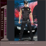 Ce Certification Halloween Men Police Cosplay Party Costume (TBLS20011)
