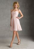 Cheap Discount Chiffon Evening Short Fashion Dresses (FD14011)