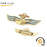 Anchor Shaped Custom Lapel Pin Badges Ym1084