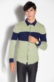 Winter Polo Shirt Knitted Men Cardigan with Button