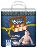 Jeans Design Pants Diaper for Baby