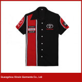 Best Selling Auto Motorbike Men's Team Pit Crew Racing Shirts (S56)