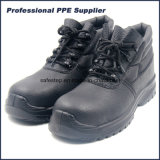 Genuine Leather No Metal Composite Toe Industrial Safety Footwear