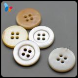 Natural Pearl Freshwater 4 Holes Shell Button for Shirt