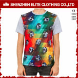 Latest Hot Sale Mens Digital Printed Custom Heat Transfer T Shirt (ELTMTJ-134)