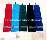Wholesale Customized 100% Cotton Plain Dyed 40X60cm, 140g Golf Towel