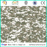 Water Resistant Camouflage Printed 600d Polyester Fabric with PU Backing