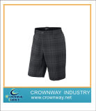 Straight Cut Checkered Short for Men Playing Golf