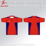 Healong Heat Printted Any Color Polyester Polo Shirt