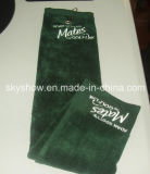 100% Cotton Embroidered Golf Towel for Sports