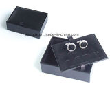 Jy-Cub04 Plastic PU Leather Cufflinks Storge Gift Jewelry Packing Box