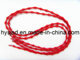 Dark Red Elastic Knot Shoelace Triathlon Shoelace