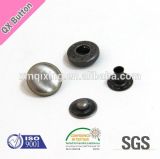 Silver Polised Metal Cap Snap Buttons for Garment