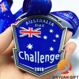 Factory Custom Metal Running Event Competition Medal with Lanyard