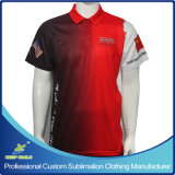Custom Made Sublimated Motorcycle Staff Uniform Polo Shirts