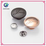 High Quality Custom Laser Engraved Metal Jeans Buttons