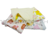 100% Cotton Printed and Bamboo Fiber Baby Blanket