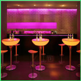 LED Light up Cocktail Tables High Bar Top Tables