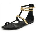 New Model Sexy Women Flat Gladiator Sandals