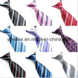 Fashion Polyester Easy Tied Stripe Designs Men Tie (WH20)